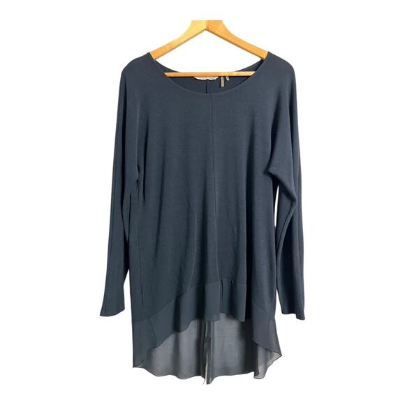 Soft Surroundings Tops - Soft Surroundings Black Casual Blouse Shirt Top Medium